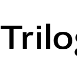 Trilogy Sans Md Wd