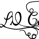 LD Cursive Flourish