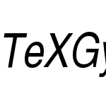 TeXGyreHerosCondensed