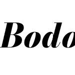 Bodoni Moda 17pt