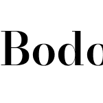 Bodoni Moda 17pt