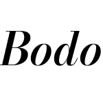 Bodoni Moda 17pt