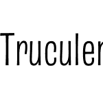 Truculenta 17pt Condensed