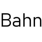 BahnschriftS