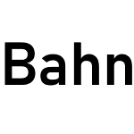 BahnschriftS