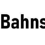 BahnschriftS