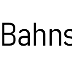 BahnschriftS