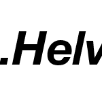 .Helvetica Neue DeskInterface