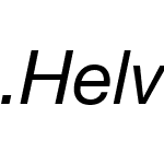 .Helvetica Neue DeskInterface