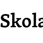 Skolar Cyrillic SB Basic