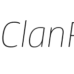 ClanPro-ThinItalic