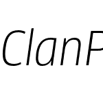 ClanPro-NarrBookItalic