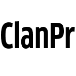 ClanPro-CondBold