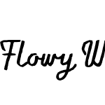 FlowyW01-ScriptFreehand