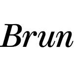 Brunel Text Roman No 2