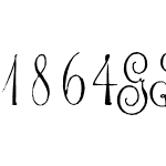 1864 GLC Monogram Initials