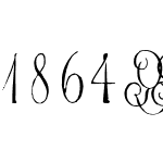 1864 GLC Monogram QR