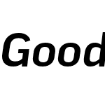 GoodPro-WideMediumItalic