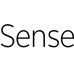 Sense ExtraLight