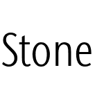 Stone Sans II ITC Com