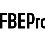 FBE Pro Medium Condensed