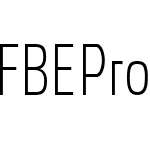 FBE Pro Thin Condensed