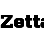 Zetta Serif Heavy