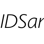 ID00 Sans Light