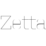 Zetta Serif UltraLight