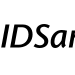 ID00 Sans DemiBold