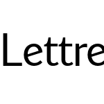 Lettre Gothic