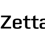 Zetta Sans DemiBold