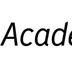 Academy Sans