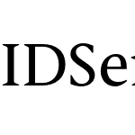 ID00 Serif