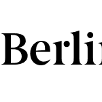 Berlingske Serif DemiBold