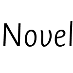 Novel Sans Pro Light