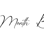 Month Bllanch