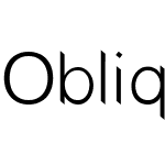 Oblique