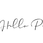 Hello Paris Script