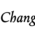 Change