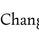 Change