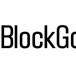 BlockGothicMedCond