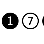 Dingbats2NumbersOT