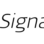 SignaPro-ExtlightItalic