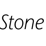 StoneSansIIITCW01-LtIt