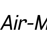 Air Medium Oblique