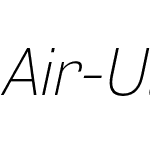 Air Ultra Light Oblique