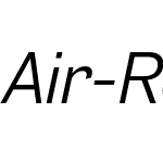 Air Regular Oblique