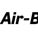 Air Black Oblique