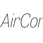 Air Condensed Thin Obl
